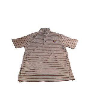 FootJoy Golf Polo Mens S JP Striped Athleisure Casual Workwear Performance Shirt